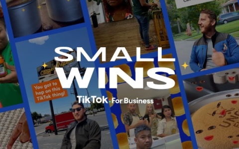 拥抱⻛口 赢在全球， TikTok推出“Small Wins”计划