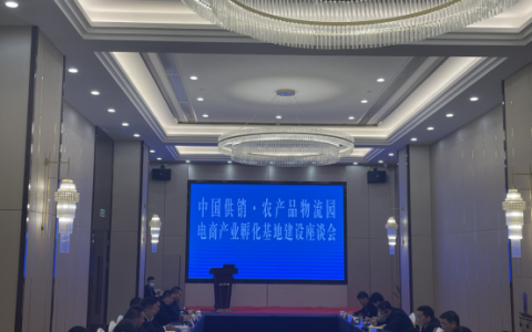 中国供销·农产品物流园电商孵化基地建设座谈会召开