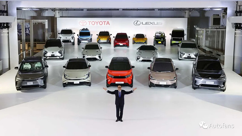 大场面！丰田/雷克萨斯发布15款电动车