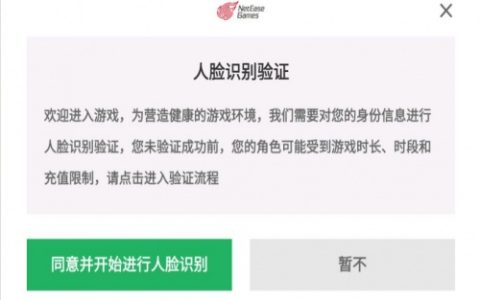 网易游戏探索人脸识别技术探索，寒假专项行动持续呵护未成年