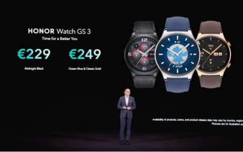 荣耀智能穿戴科技力作，荣耀手表GS 3亮相巴展正式全球发布