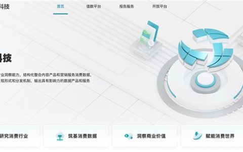 数值科技官网正式上线，打造消费数据赋能引擎