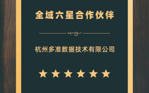 多准荣获阿里妈妈2022年度「全域六星合作伙伴」
