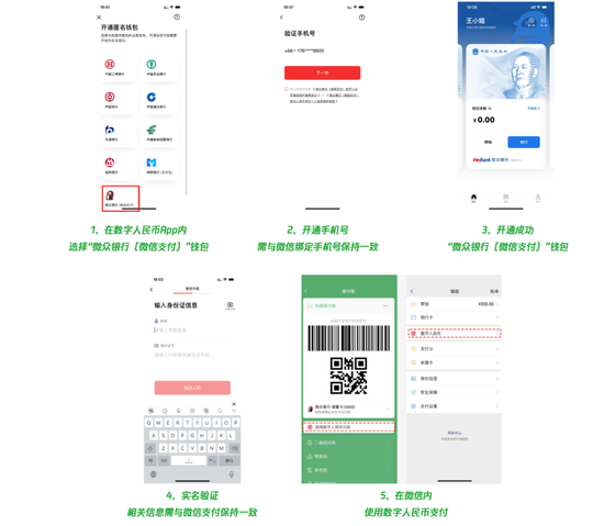 微信:已支持数字人民币试点地区支付功能