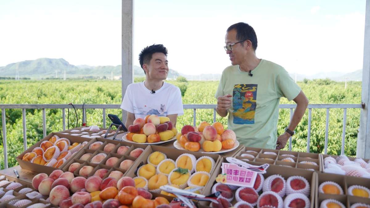 沉浸式”外景直播推广北京平谷大桃，东方甄选探索公益助农创新