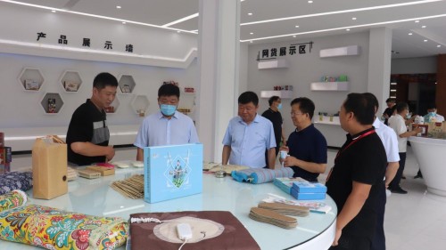 河南省商务厅巡视员莅临汤阴县调研电商工作