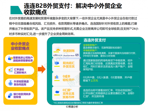 《非银跨境支付行业专题分析》发布 连连国际入选跨境支付发展指数第一梯队