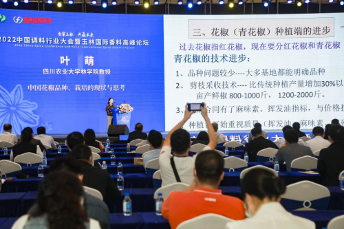 2022中国调料行业大会暨玉林国际香料高峰论坛成功举办