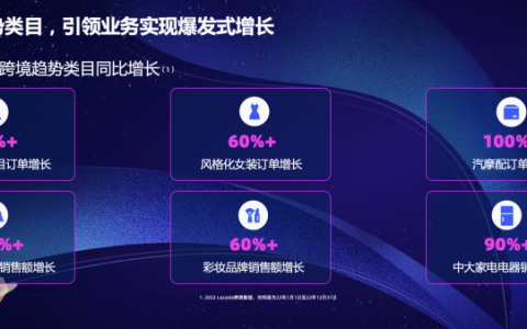 中国女性、户外商品引领东南亚消费潮流 Lazada2023年全量加码海外仓服务