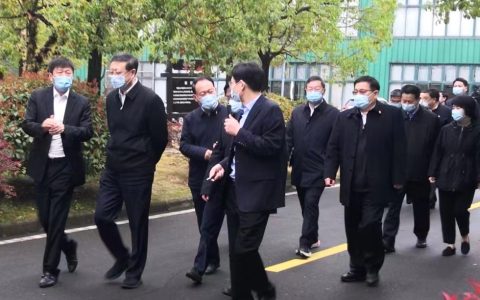 沪皖两地党政主要领导莅临九仙尊考察