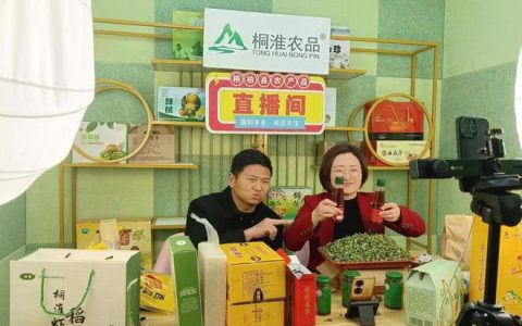 桐柏县特色农产品O2O运营中心日常直播进行中