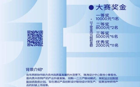 大赛｜奖金7.8W！遵义特色产品创新设计大赛（截至2023.5.26）