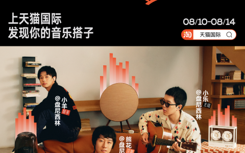 在天猫国际，音乐不止用听的
