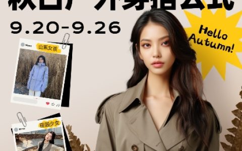 “快风尚-秋日户外穿搭公式”活动开启,快手电商联合快手时尚引领秋季穿搭新风向