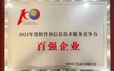 游龙集团旗下陌象网络入选“2023年度软件和信息技术服务竞争力百强企业”