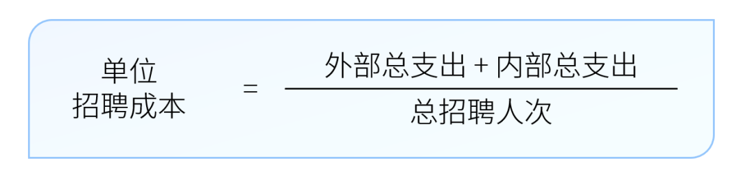 单位招聘成本计算公式-用友大易智能招聘系统