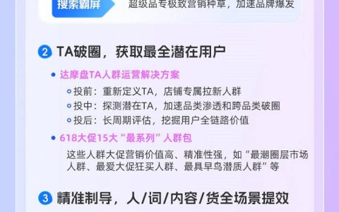 618重磅商家利好！史上最强高额补贴！阿里妈妈为不同商家划出全局增长“三件事”！