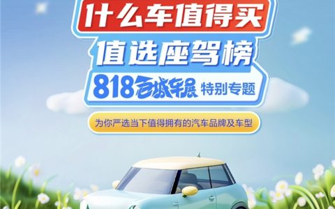 什么值得买与汽车之家“818汽车节”达成合作，共建优质汽车兴趣消费内容