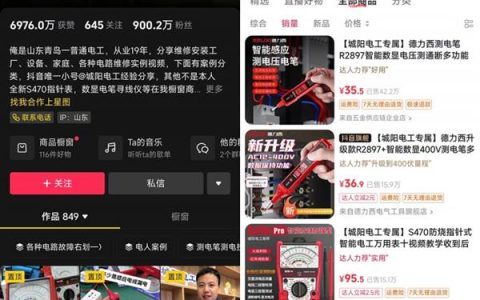 人民网点赞！新电商焕活新市场 平凡电工靠知识带货卖出超155万件维修工具