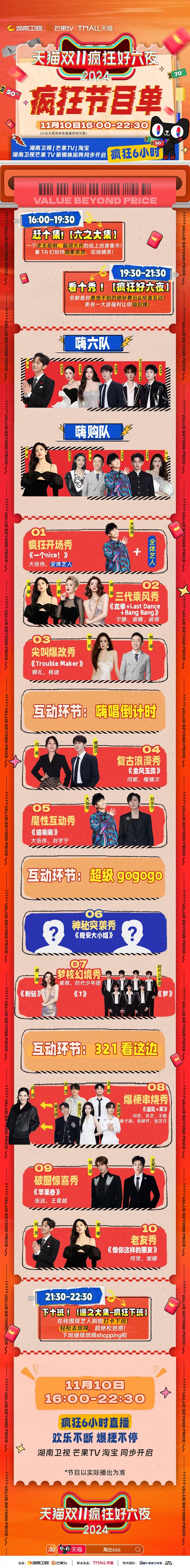 天猫双11疯狂好六夜：与当代年轻人“顶疯相见”