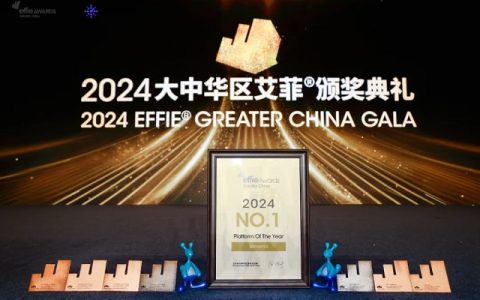阿里妈妈荣获艾菲年度实效平台公司TOP1