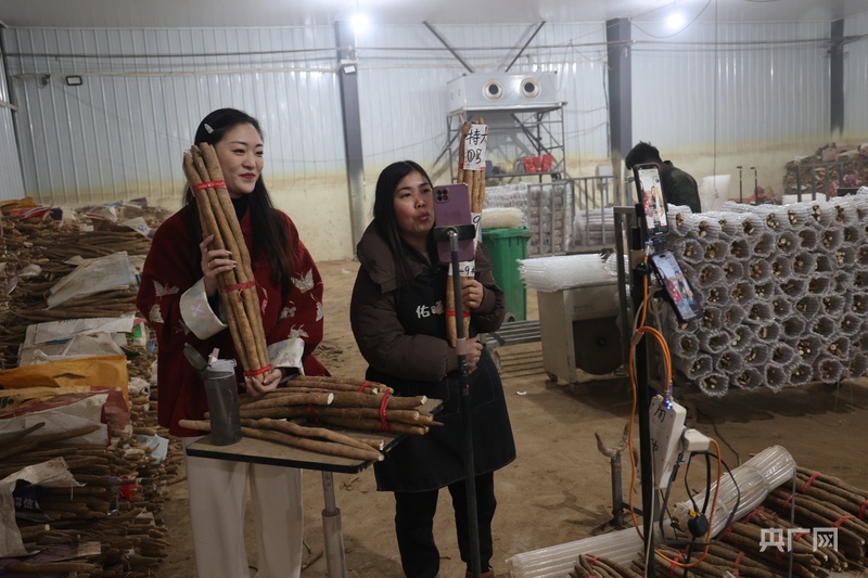 新春走基层丨河北蠡县：“山药夫妻”玩转电商 开启村民致富新密码