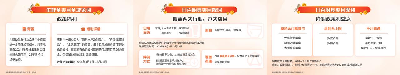 抖音电商“夺金开放麦”详解九大电商政策 商品卡免佣全年补贴135亿
