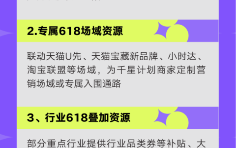 天猫“千星计划”再升级，助力潜力商家618爆发增长